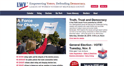 Desktop Screenshot of lwvmilwaukee.org